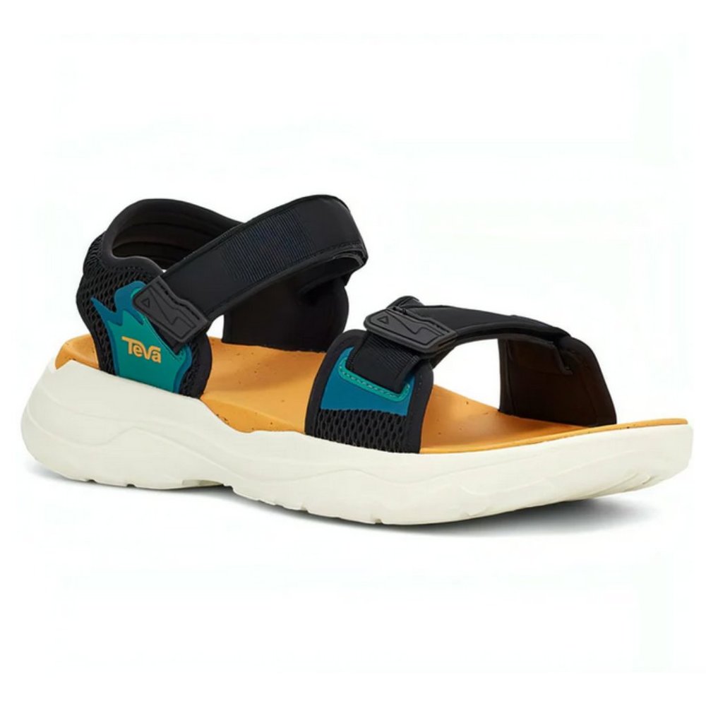Teva Zymic Sandals Black / Sunflower Women's 10 (or Men's 8) NEW No Box